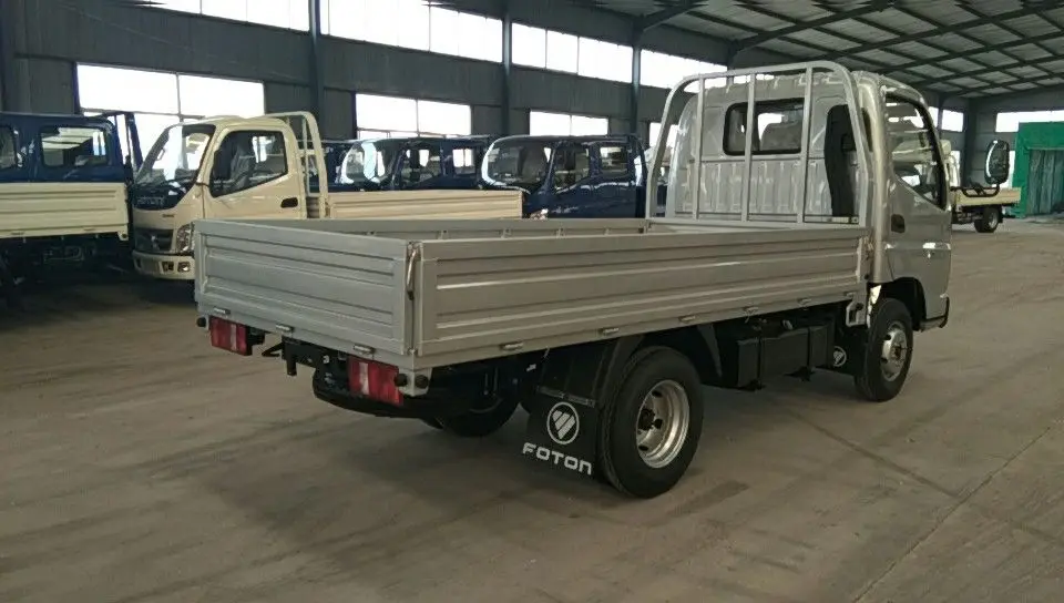 Foton 2 Ton light truck with gasoline engine single cabin 2800 wheel base