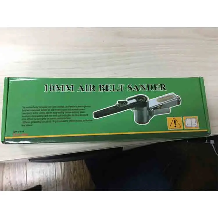 Пневматическая ленточная шлифовальная машина для воздушного компрессора, 10 мм, 16000 об/мин, шлифовальная машина