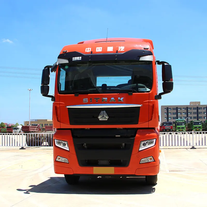 Used 10 Wheels SITRAK  6x4 20m3 Capacity Sand Stone Mining Mechanical Pump TRACTOR Trucks