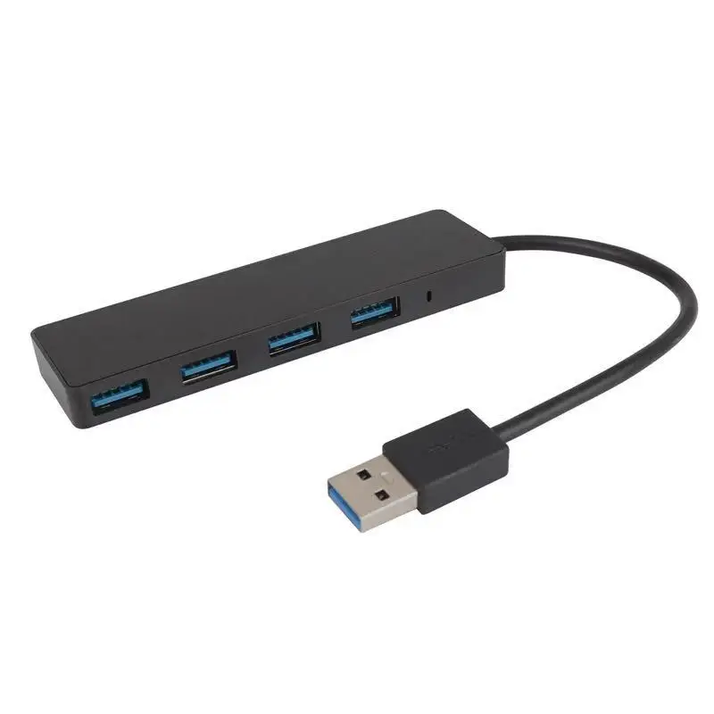 супер тонкий кабель с разъемом типа C Usb 3,0 концентратор 4 порта индивидуальный переключатель светодиодного индикатора