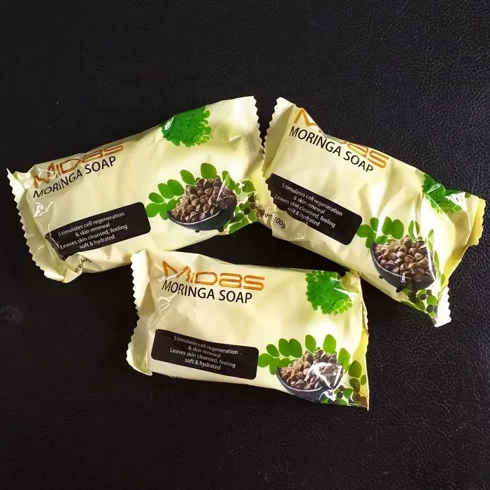 Отбеливающее мыло для кожи Moringa 100Grans отличного