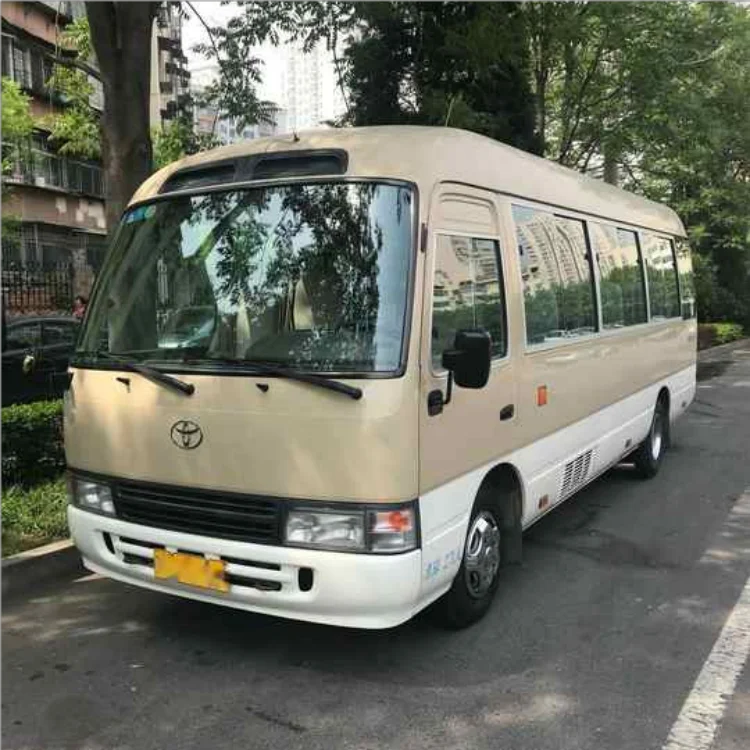 Cheap Prix Toyota Coaster Used Bus 30 Seaters Rhd Passenger Vip Coaches Toyota Coaster Mini Bus for Sale
