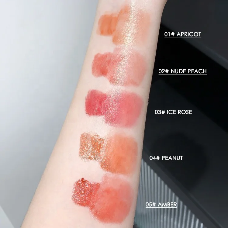 New Glossy Hydrating Lipstick Waterproof Long-Lasting Natural Moisturizing Lipstick
