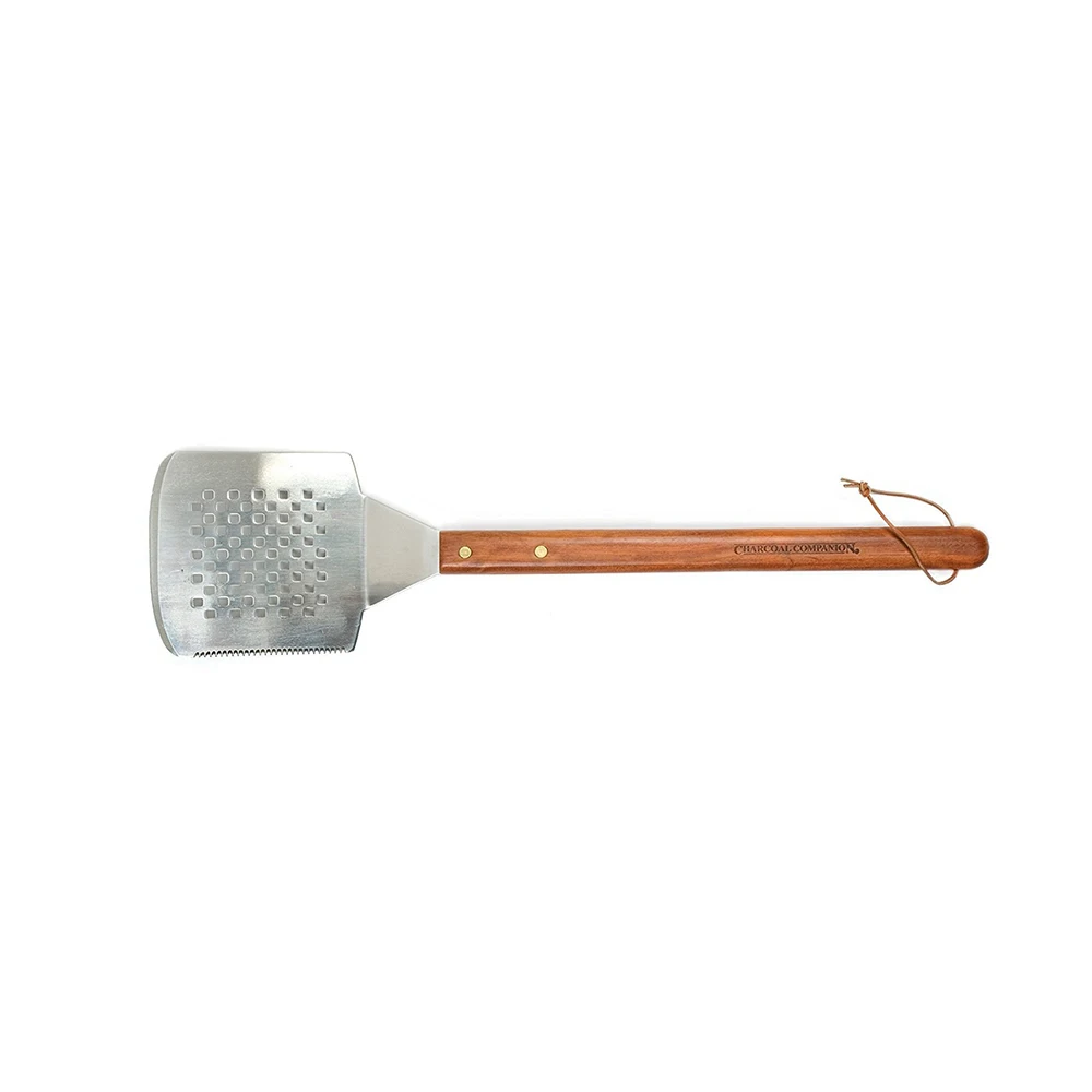 Wooden Handle Stainless Steel Barbecue Shovel Bbq Accessories Grill Bbq Accessories