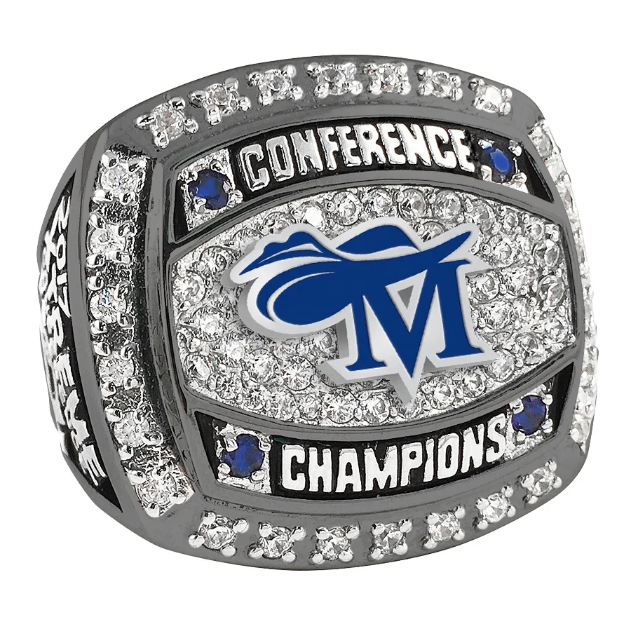 Custom Football Championship Rings Softball Basketball Baseball Cheer Tournament Youth Champions Ring for Men and Women