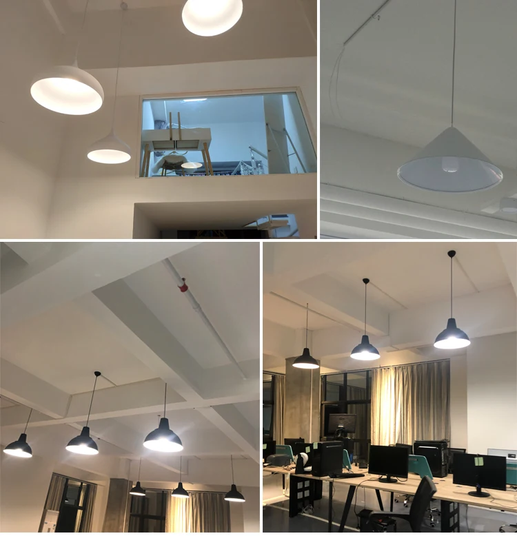 Iron Material Retro Pendant Lights Industrial OEM E27 Base Hanging Lamps Chandelier for Living Room Loft Ceiling Indoor