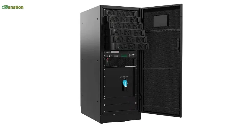 Banatton 30KVA/180KVA/200KVA/300KVA three phase online dc Modular transformer ups