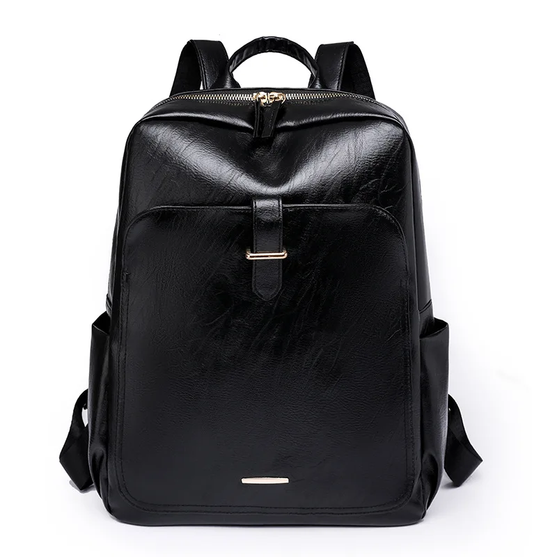 2023 Fashion Anti Theft Vintage Backpack Women Travel Shopping Bag Large Capacity Mochila Feminina Soft PU Leather School Bags