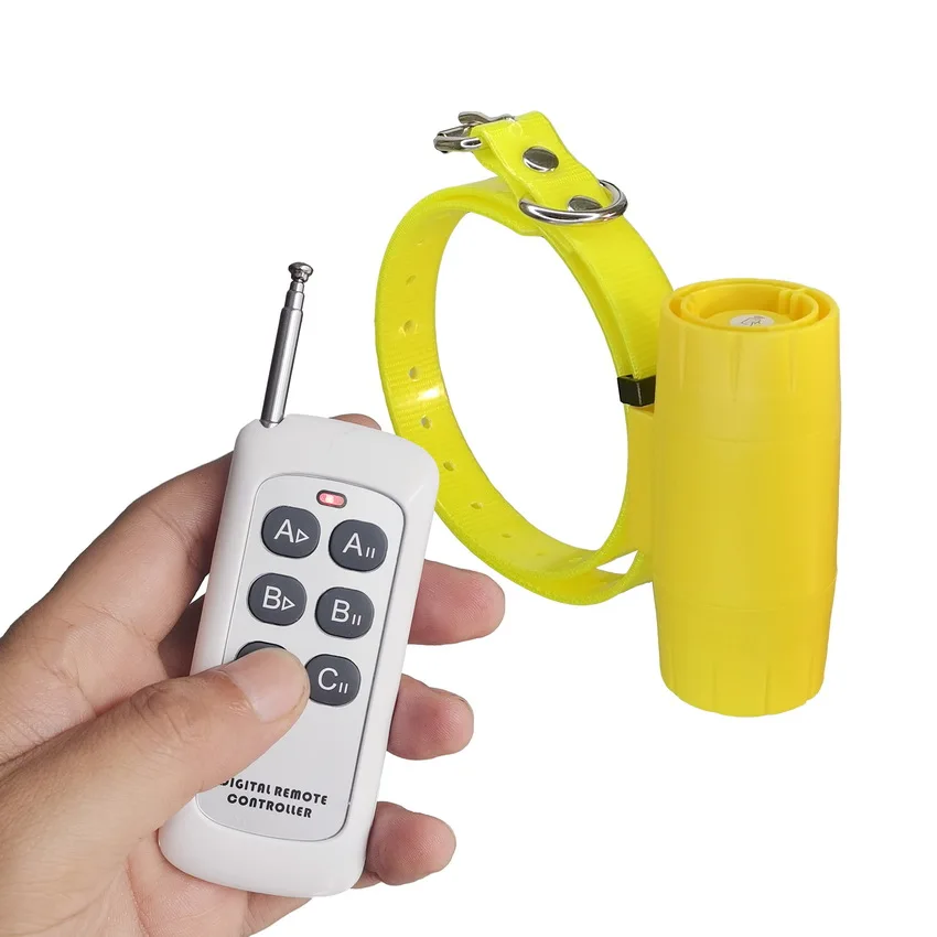 Remote Dog Hunting Beeper Collars for 1/2/3 dogs with remote in 8 Sounds Built-in Buzzer 8~20 inches