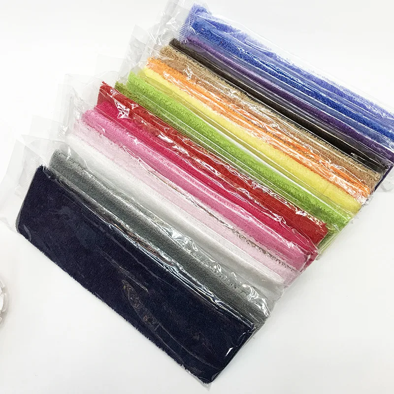 Sidiou Group Women Men Towel Cotton Sweatband  Yoga Gym Stretch Head Bands For Sport Accessories Soft Elastic For Hair Bands