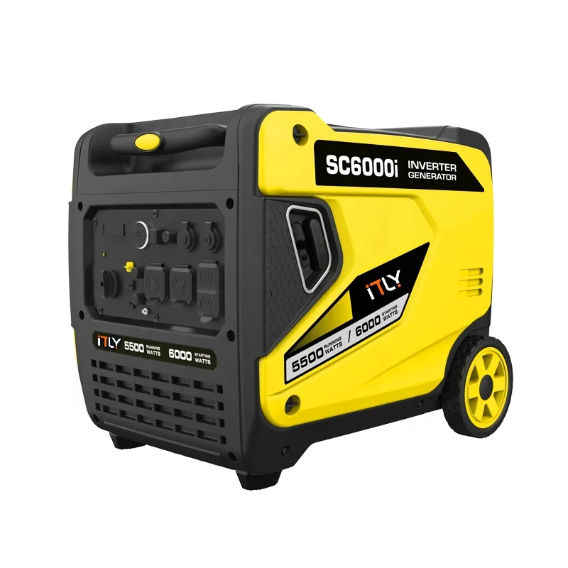 For Distributor Ewell gas gasoline LPG dual fuel Digital Inverter Portable Petrol Silent Generators