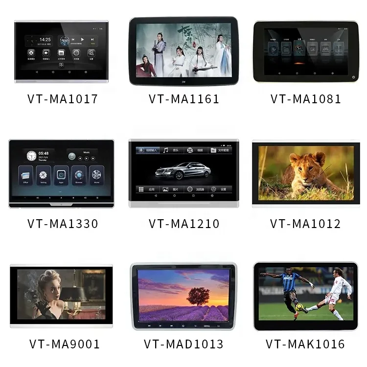 11.6inch Universal Car Passenger Video Music Movie Player Interactive Touch Screen Android HD Display Full View Angel