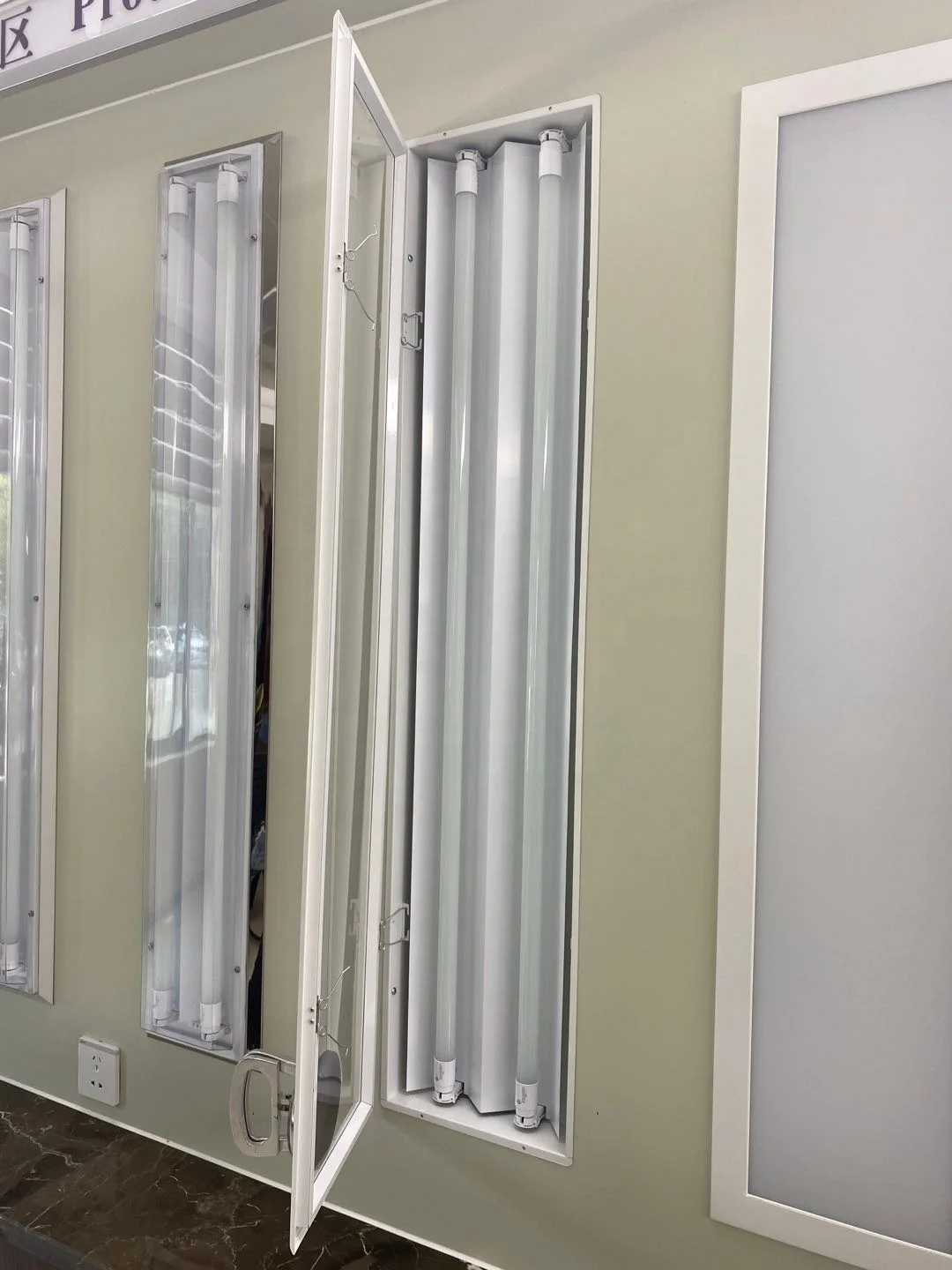 t8 led 1*4ft 6000K cleanroom ceiling flush mount IP65 led batten fittings