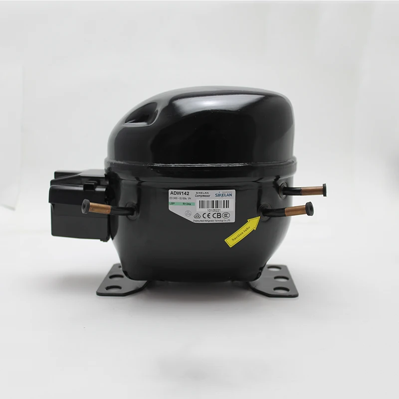 ADW142 refrigeration compressor  220-240v R134A 1/2-HP Domestic