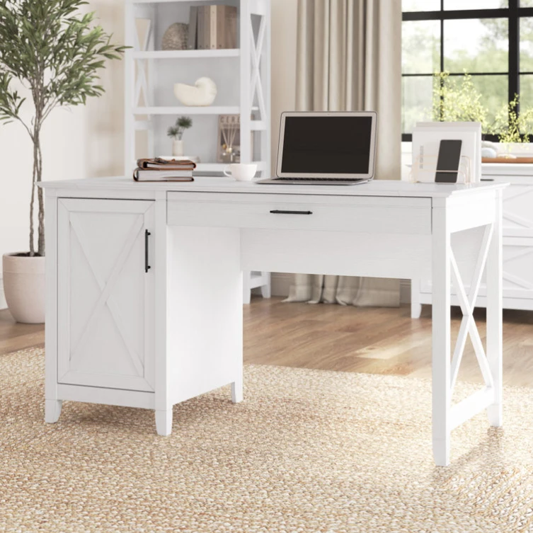 24 Years factory direct cheap office furniture 2024 lawyer office reading modern desk for room work