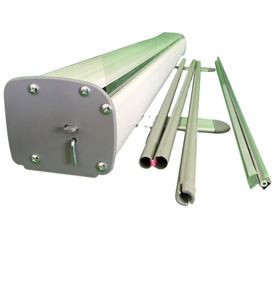 Custom Pull Up Retractable Aluminium Recycle Roll up Banner Stand Display