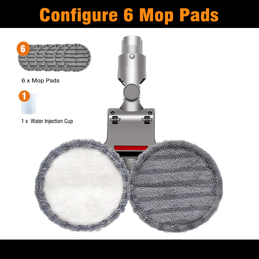 Hot Sale Replacement Spare Parts Electric Vacuum Mop Head Accessories for Dysons Cordless V11 V10 V8 V7 Vacuum Cleaner