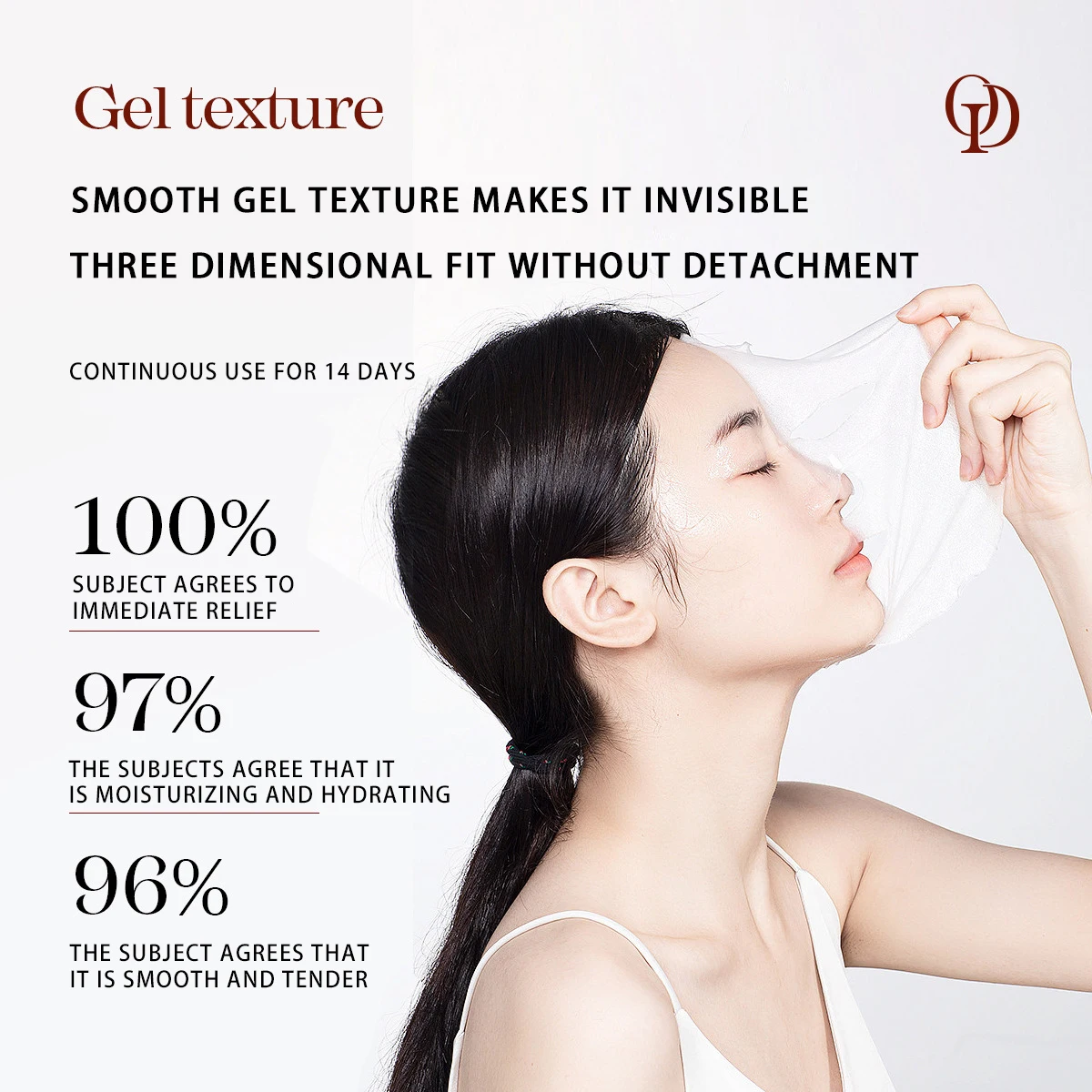 OEM Private label 5pic/box Fresh injection mask two split yeast Pro-Xylane anti-wrinkle firming moisturizing for face care