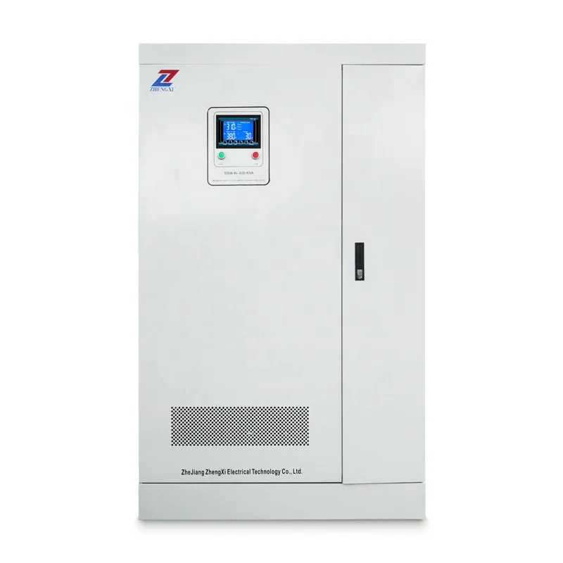 SBW-N-400KVA Three phrase super power  voltage stabilizer regulator 100Kva 150kva 200kva 400kva 500kva