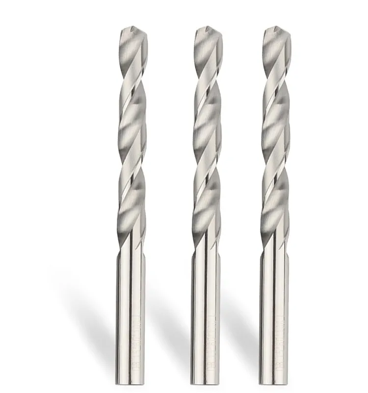 Custom HSS M2 Drill Bits  DIN338 HSS 6541 Cobalt Twist Drill Bit Straight Shank  bright color Drill Bits