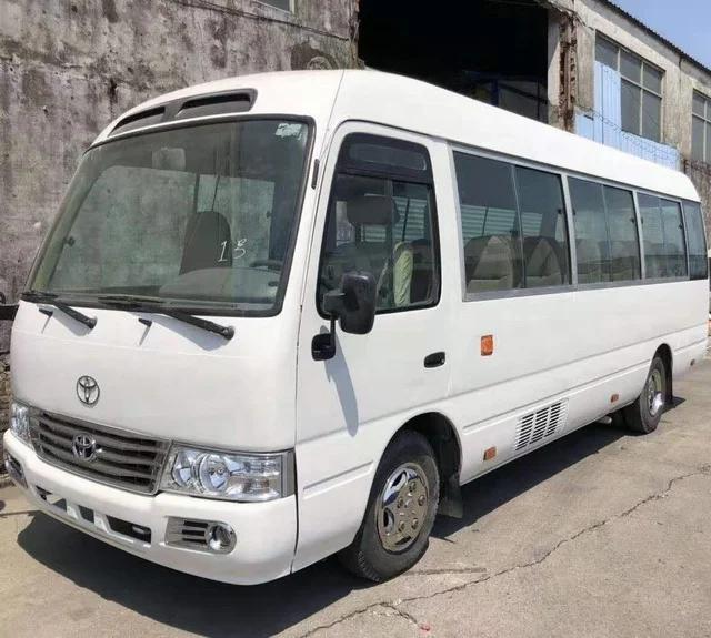 2013 Original Used Japanese to yota coaster  Bus,  30 Seats  15B 1hz Diesel Engine Manual