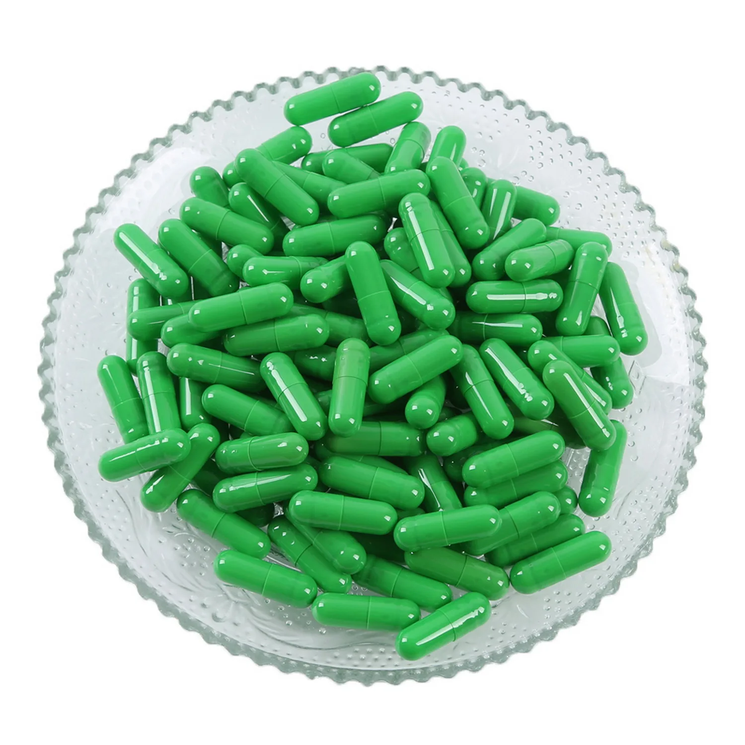 Titanium dioxide Tio2 free Good Price Capsules Gelatine Empty Green Empty Capsules Printing Hard Gelatin Empty Capsule