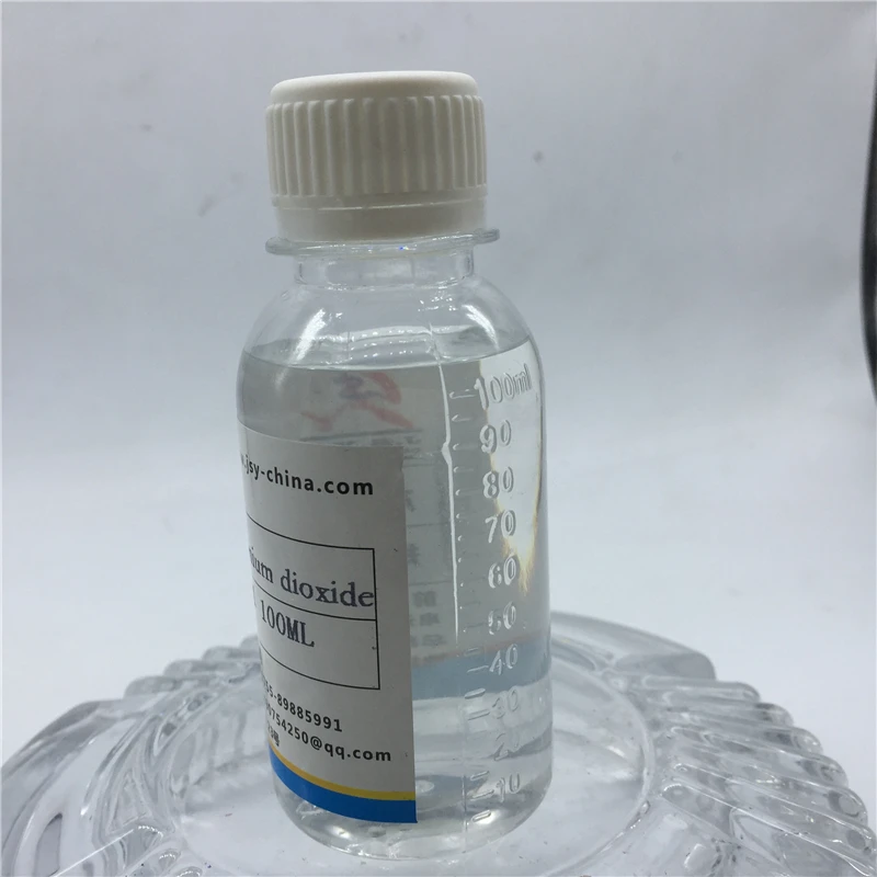 Предоставьте бесплатные образцы раствора нанотитанового диоксида