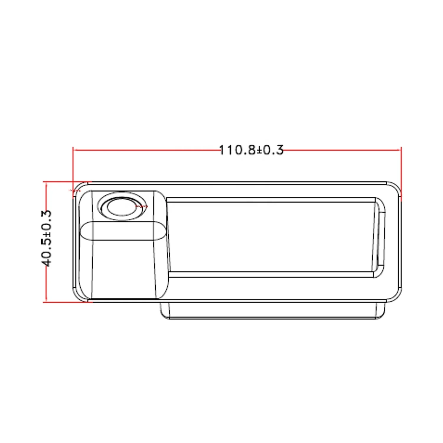Best Quality AHD Hand Trunk Rear Car Camera For BMW 3 Class E90/E91/E92/E93 320i/335i,5 Class M5/E39/E61/535