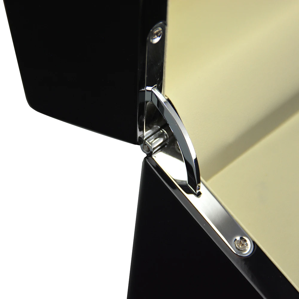 Goochy GC03-D31BW-A Automatic Rotation Wood luxury Watch Storage Display Case Box Watch Winder box with lid sensor