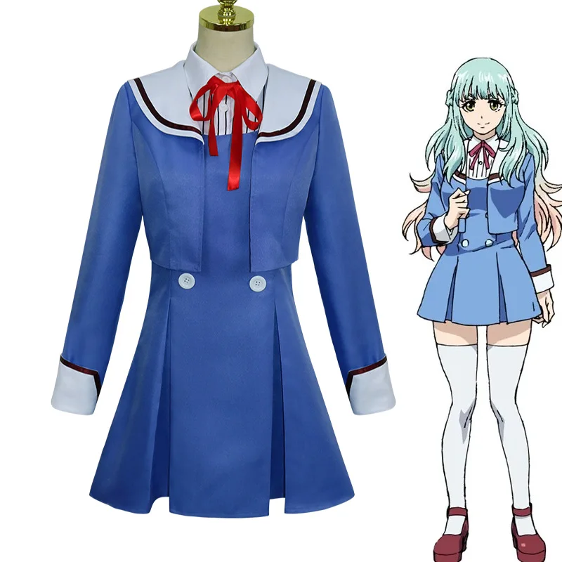 The Sky Violates The Shinsaki Jiuyuan Anime Costume Game crossdress Cosplay For Girls Anime