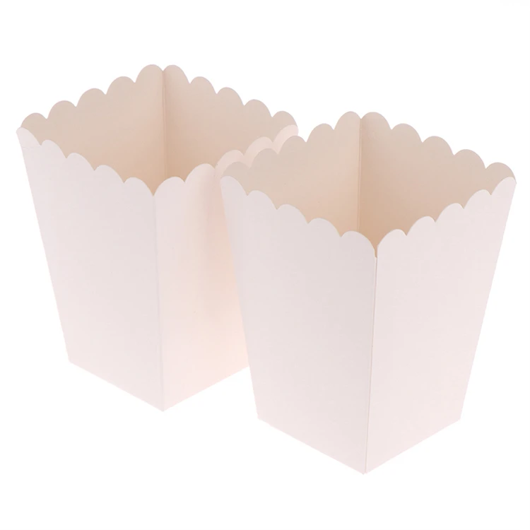 Custom Logo Printed Wholesale Cheap Top Quality Food Grade Popcorn Bucket Packaging Paper Box