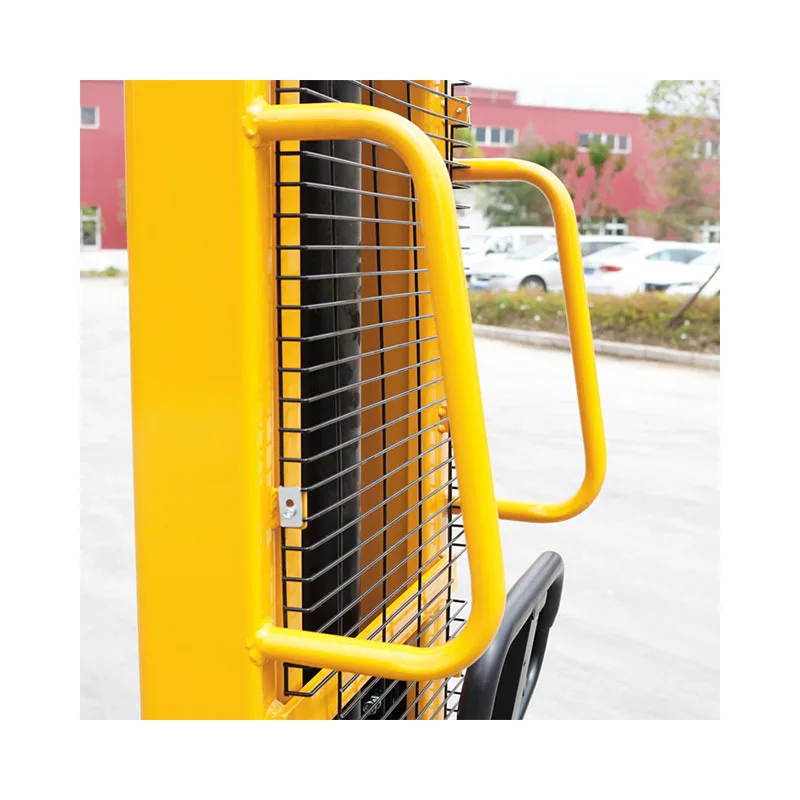 Haizhili 1t 3m Manual Pallet Stacker Movable Hydraulic Lifter Forklift Hand Stacker 1000kg Walk Behind Forklift for Warehouse