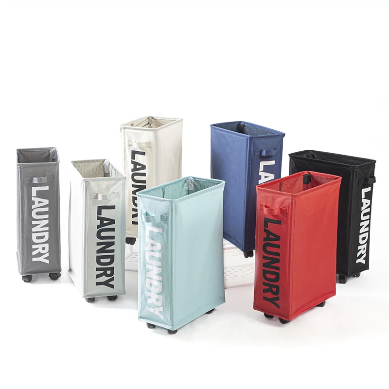 stackable wholesale laundry baskets collapsible wheel laundry basket homeuse hamper