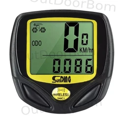 Waterproof Cycle Computer Wireless Travel Odometer Speedometer For Bicycle Cycling Computer