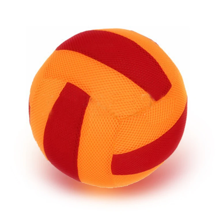 Customized Mesh Cover Inflatable Pvc Toys Small Water Ball For Children Football