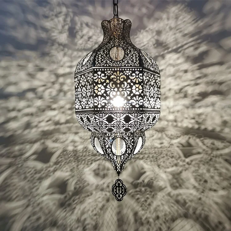 Classic Lamparas Arabe Marroqui Gantung Maroko Arab Etched Lighting Arabic Style Lights Shades Morocco Moroccan Marrocaine Lamp