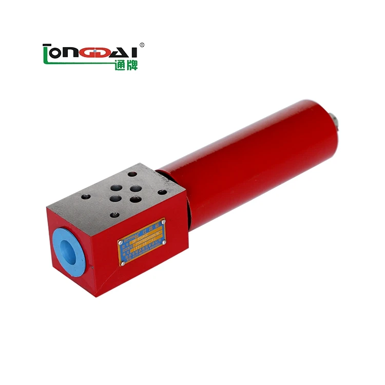 DF pressure filter for sandwich stacking series with electric magnetic directional valve