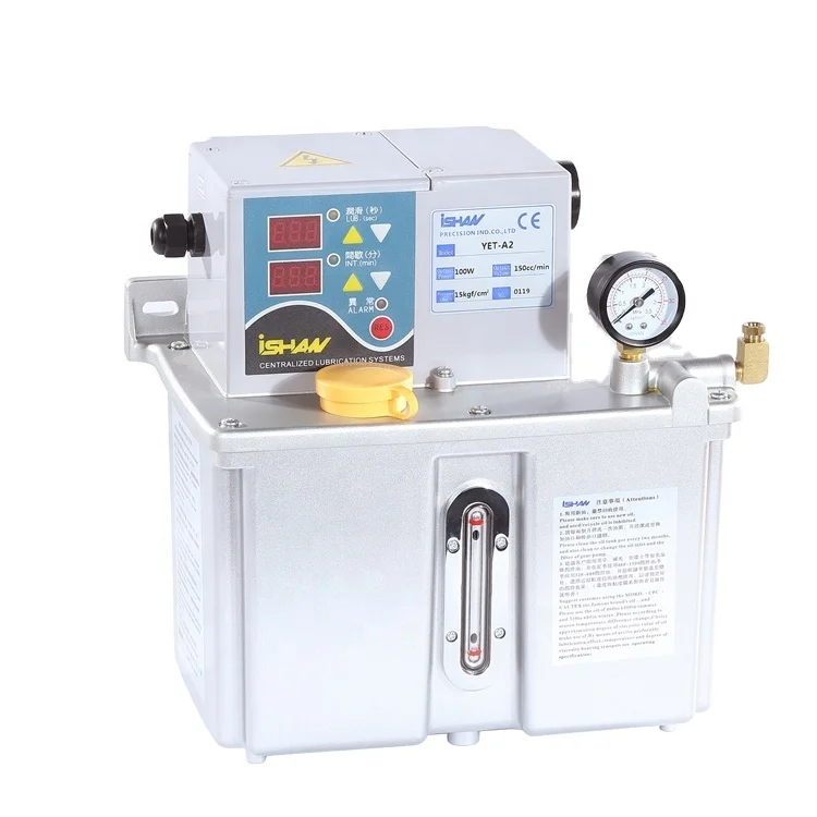 YET-A2 thin oil volumetric OEM CE 2L 3L 4L thin oil 110V 220V lubricator oiler oil machine iSHAN SUNISHAN