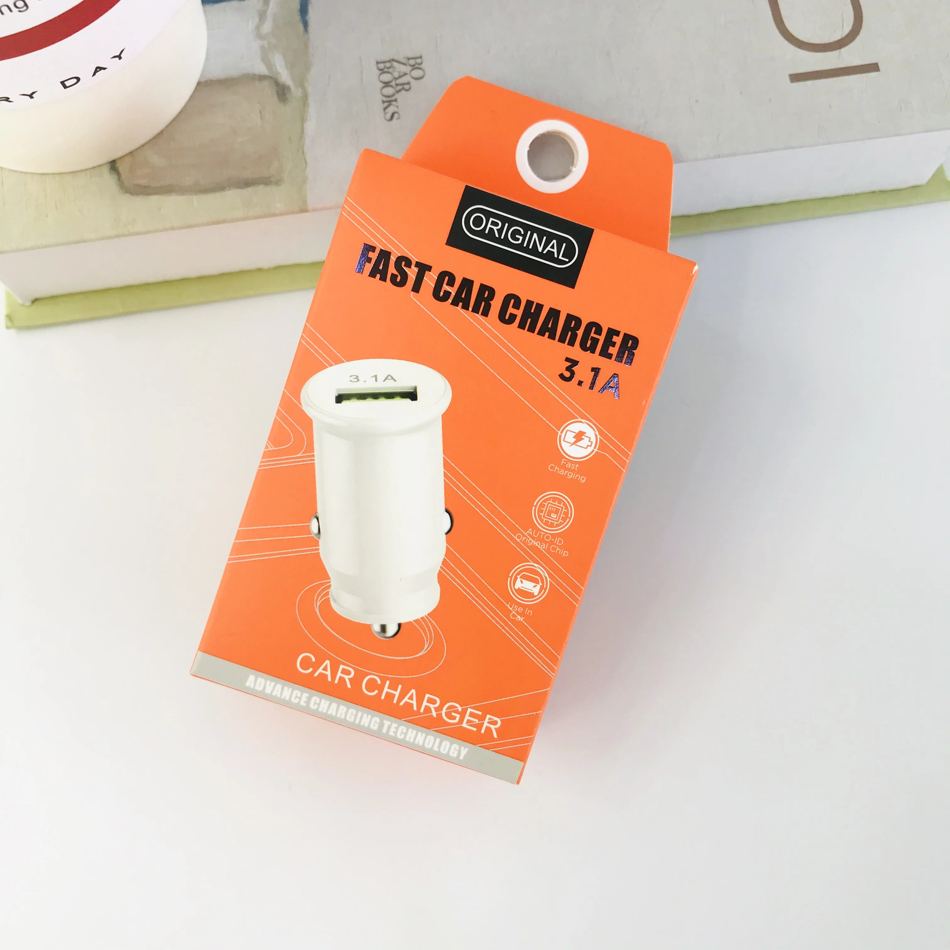 LZ Car Charger 1 Ports Car Charger Aux Port Car Charger