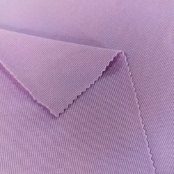 Eco-friendly lenzing modal cotton fabric 58% modal 39% cotton 3% spandex 4 way stretch rib fabric knitted 2*2 rib for bra fabric