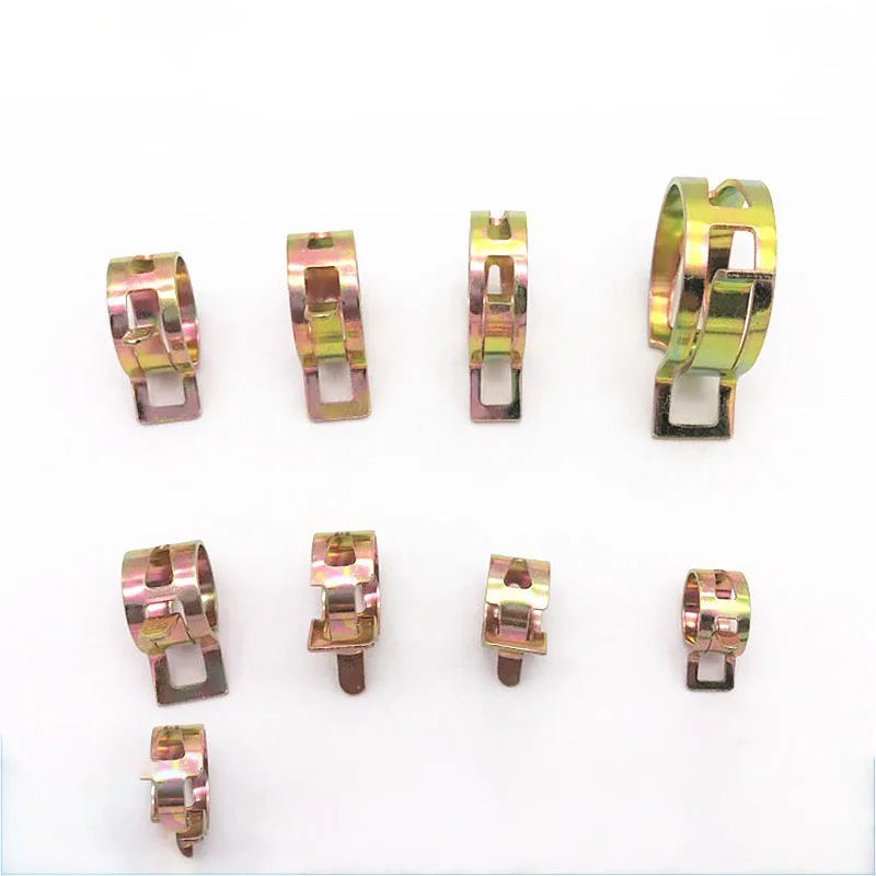 Доступные оцинкованные зажимы автомобильные трубки железные круглые эластичная Пряжка для