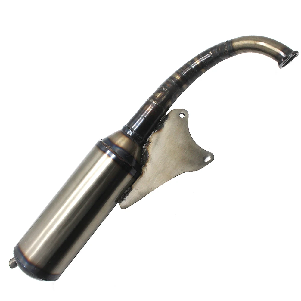 Motorcycle Exhaust Pipe and Muffler System for Yamaha JOG50 3KJ,3RY,4JP,4LV JOG50 JOG90 ZR EVO