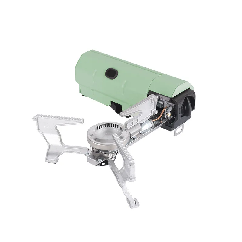 Camping Gas Stove Portable Folding Stove Outdoor Hiking Bbq Travel Cooking Grill Cooker Cassette Gas Burner