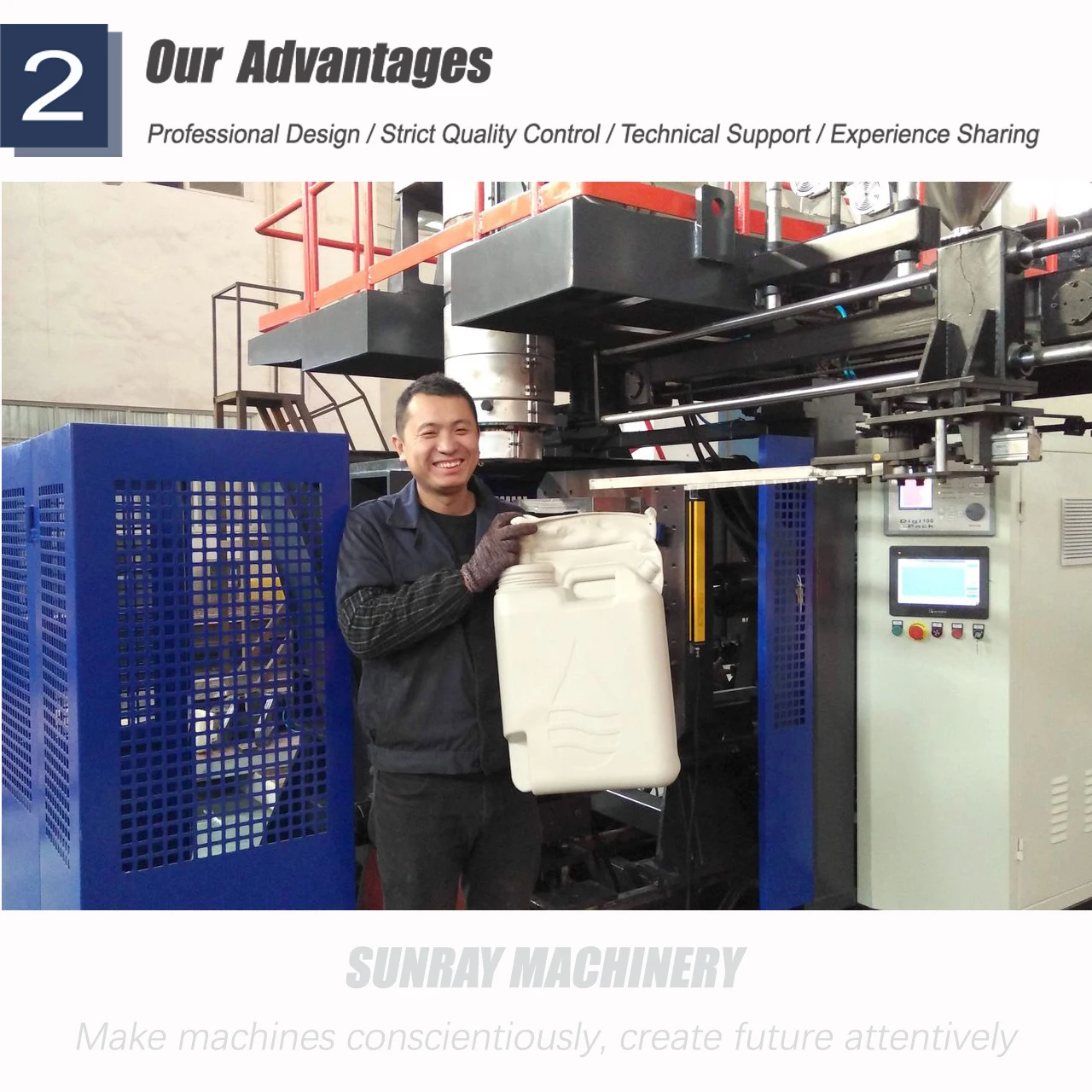 20l Agricultural Knapsack Mist Sprayer Making Machine plastic pesticide container blow molding machine