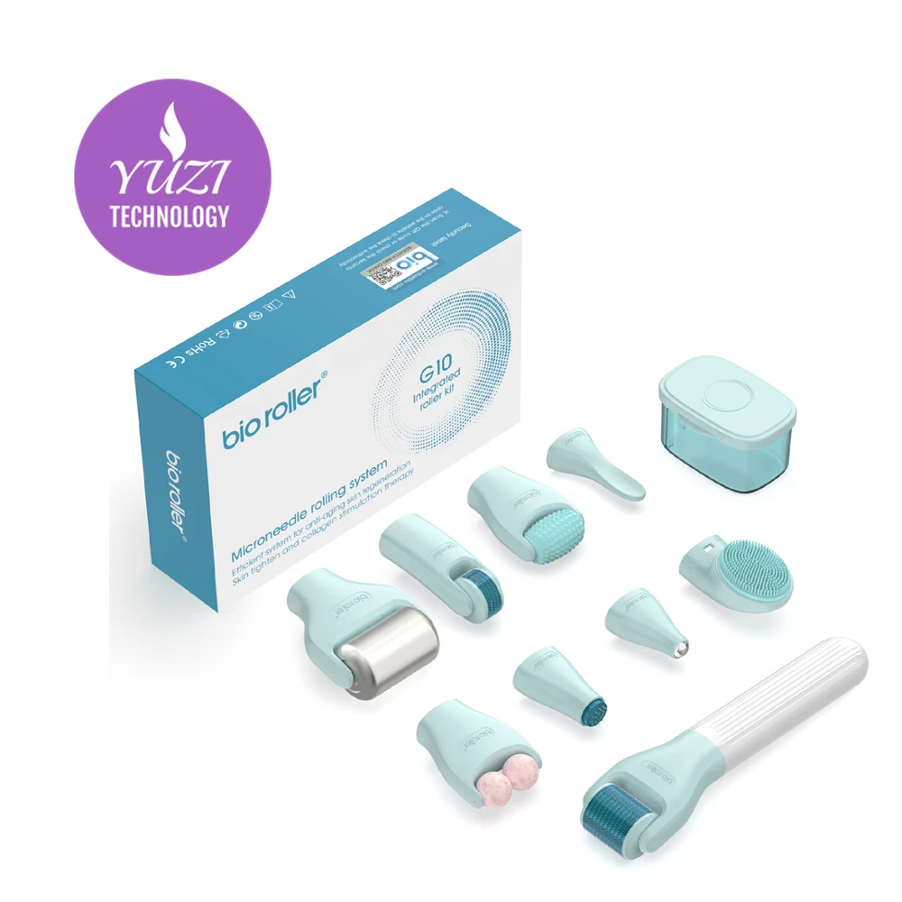 Cheap Hot Sell Customize Derma Roller Microneedle Beauty Tool Bio Roller G10 With Different Types Rollers