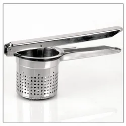 Stainless Steel Potato Ricer Metal Perforated Potato Masher