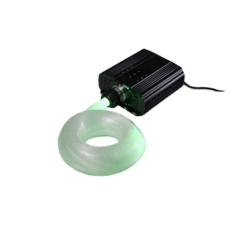 Wholesale super brightness 220v 45w RGBW twinkle LED fiber optic illuminator for home