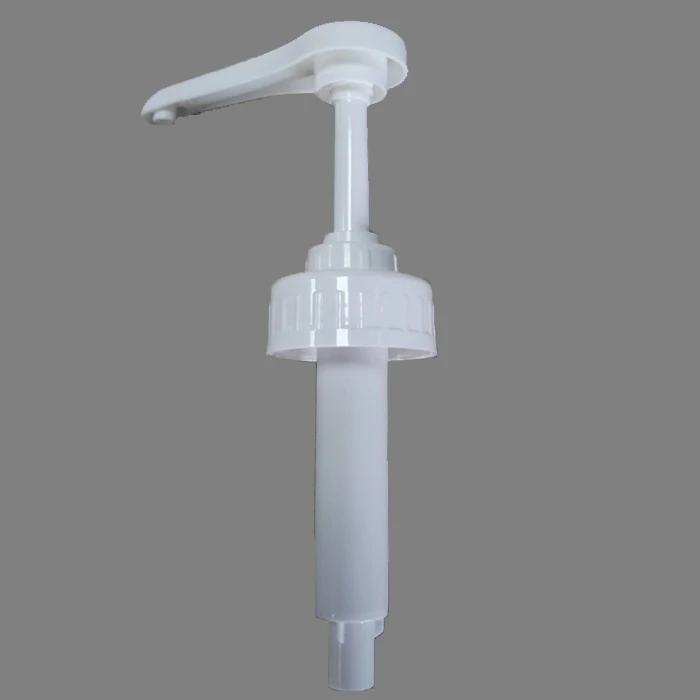 Good quality PP plastic kitchenware with/without protect cover nozzle thick pulpy Sauce press Pump