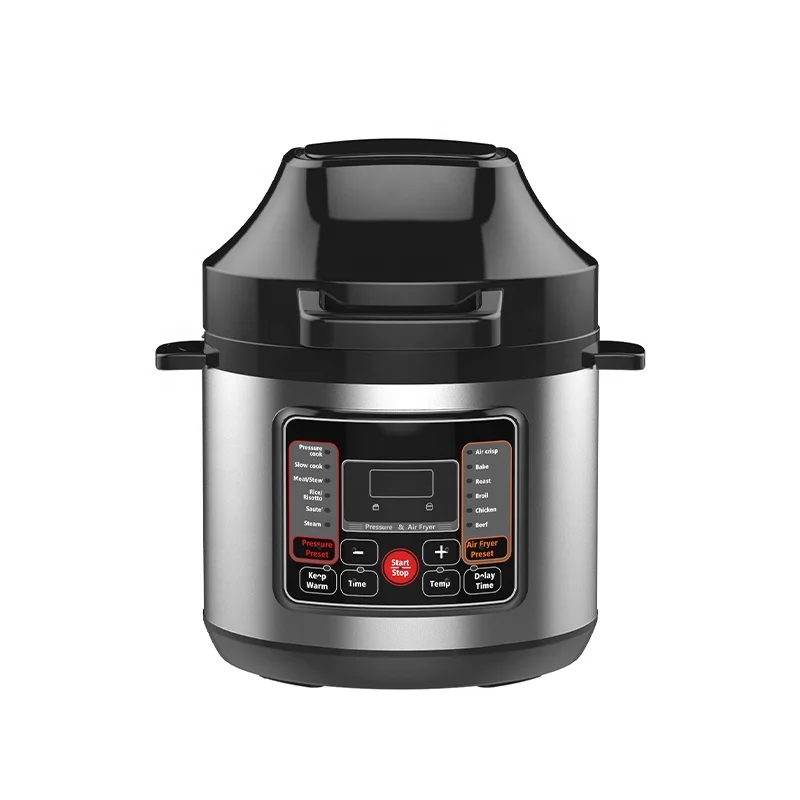 Factory Price 6L Electric Pressure Cooker Smart Programmable Slow Cooker Stainless Steel Double Cover Rice Cooker