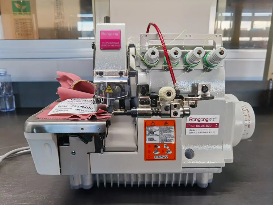 RONMACK RM-700-4D-DZ m700 direct drive pleat overlock sewing machine